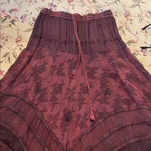 Elegant Brownish/Purple Women's Multimedia  Skirt size S
Good condition